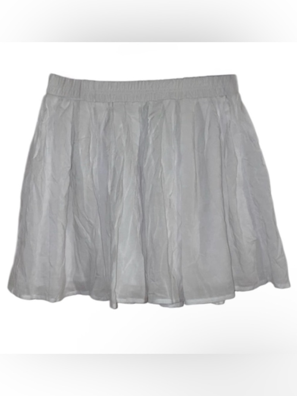 Forever 21 White Spring Neutral Basic Mini Skirt Size Small - Picture 2 of 4